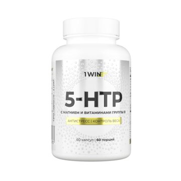 5-HTP С МАГНИЕМ И ВИТАМИНАМИ ГРУППЫ В капс 550мг х60 Россия Ванвин
